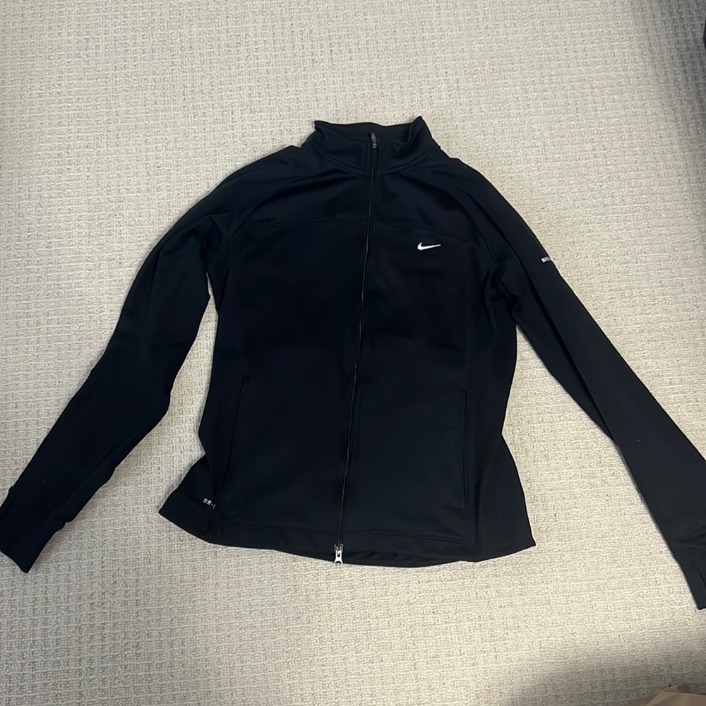 Nike running dry fit zip up